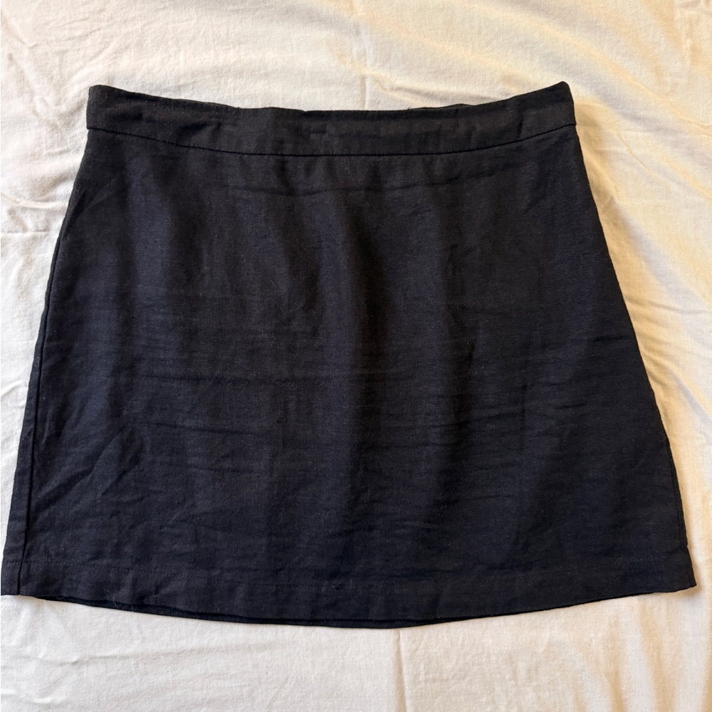 Old Navy stretchy Black office a-line Skirt
